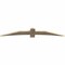 Ekena Millwork Bellingham Rough Sawn Timber Gable Bracket, Douglas Fir, 84"W x 14"H x 2"D x 6"F, 4/12 Pitch GBW084X14X0206BEL00RDF - alternate 3